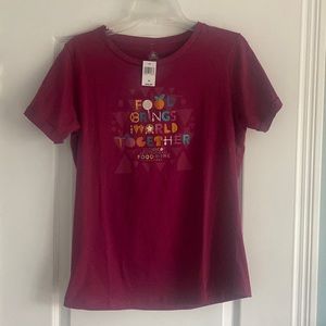 Disney’s food and wine Epcot shirt